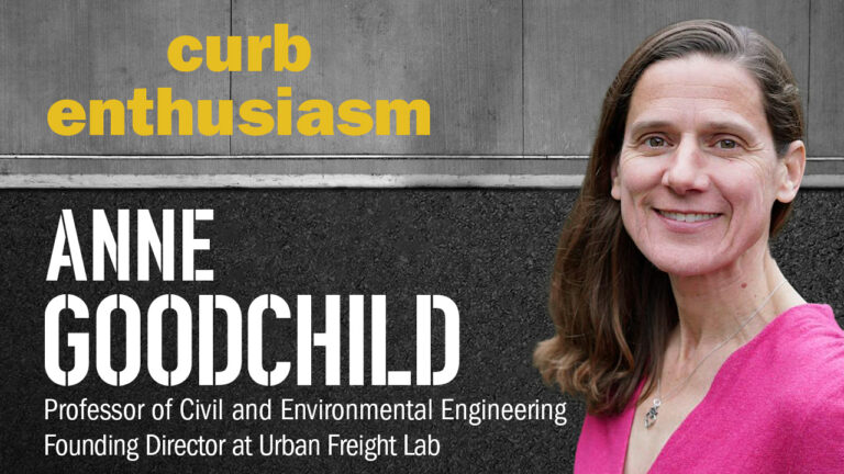 NUEVO EPISODIO DEL PODCAST CURB ENTHUSIASM DEL NYC DOT CON LA PROFESORA ANNE GOODCHILD