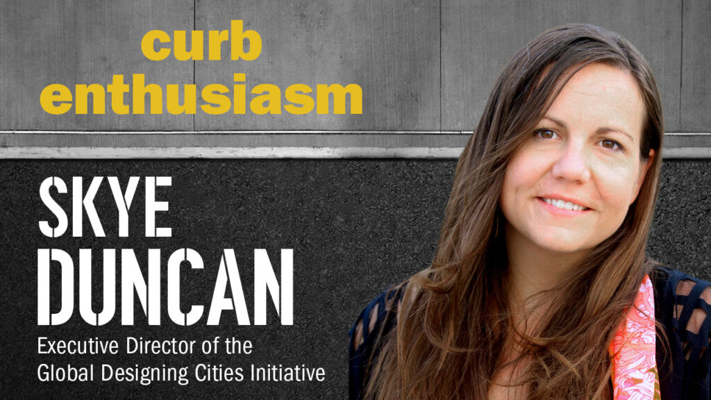 NUEVO EPISODIO DEL PODCAST «CURB ENTUSIASM» DEL NYC DOT INCLUYE UNA CONVERSACIÓN CON SKYE DUNCAN