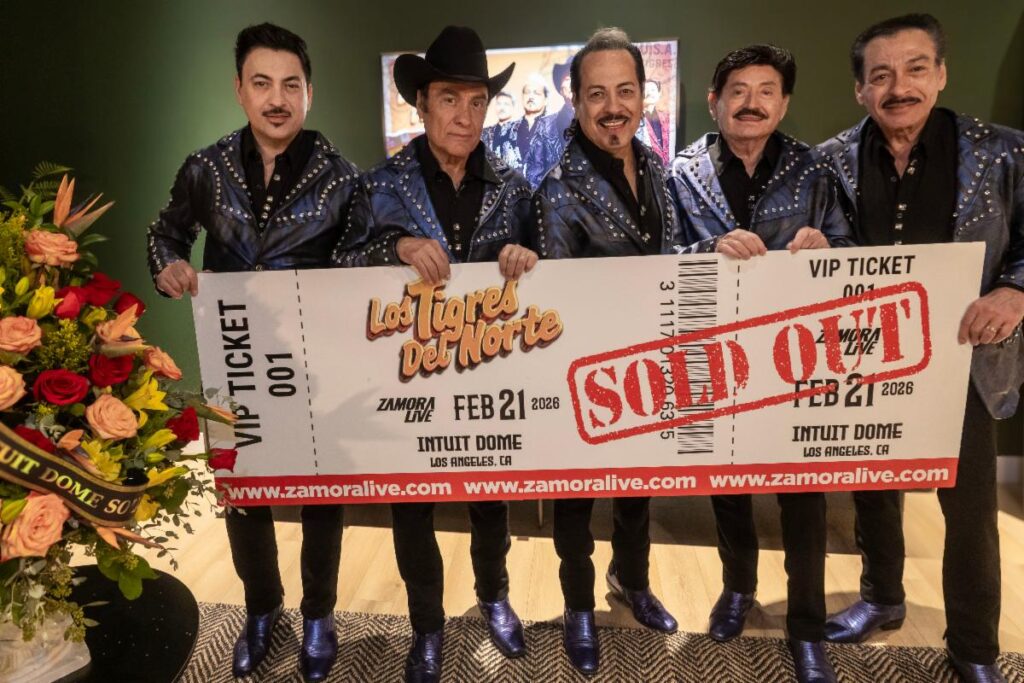 Los Tigres del Norte ANUNCIAN SU NUEVA GIRA INTERNACIONAL